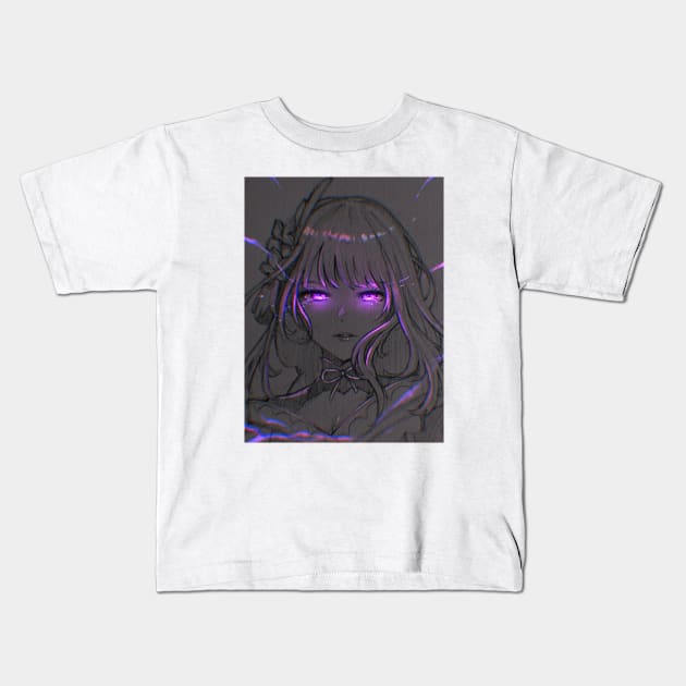 Raiden - Genshin Impact Kids T-Shirt by Shoya